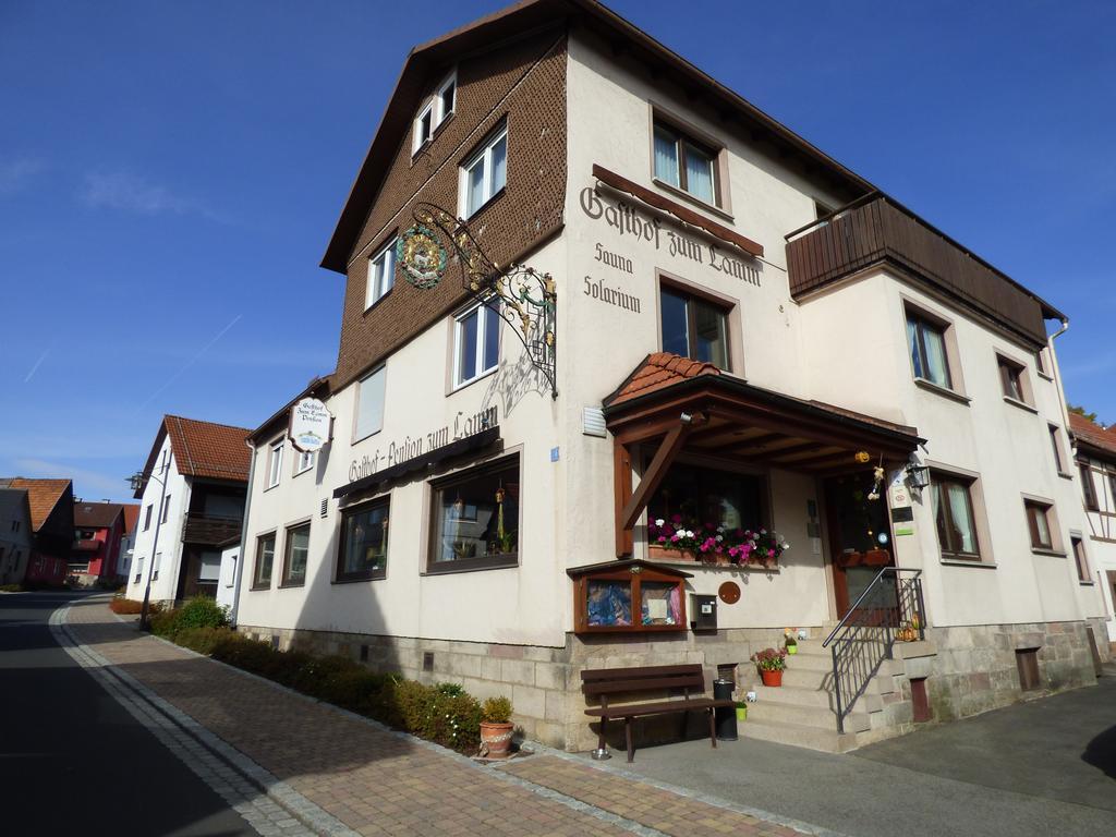 Pension Gasthof Zum Lamm Bischofsheim an der Rhön Exterior foto